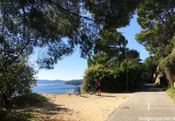 fietsen aan de Côte d'Azur
