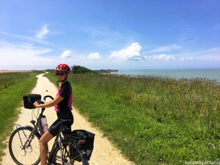 fietsroute aan zee Île de Ré