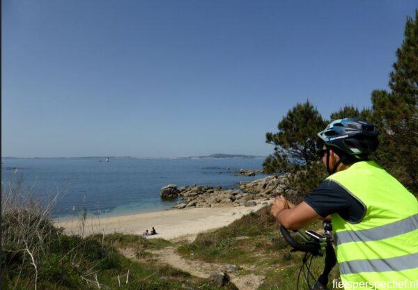 Fietsen in Galicië Praia do Carreiro 2