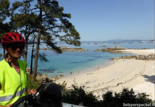 Fietsen in Galicië Praia do Carreiro