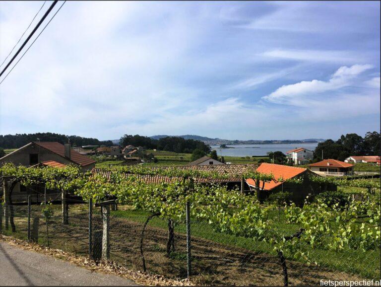 Fietsen in Galicië uitzicht