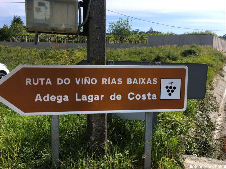 Fietsen in Galicië wijnroute