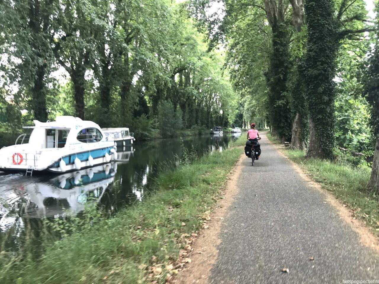 Fietsen langs Canal du Midi