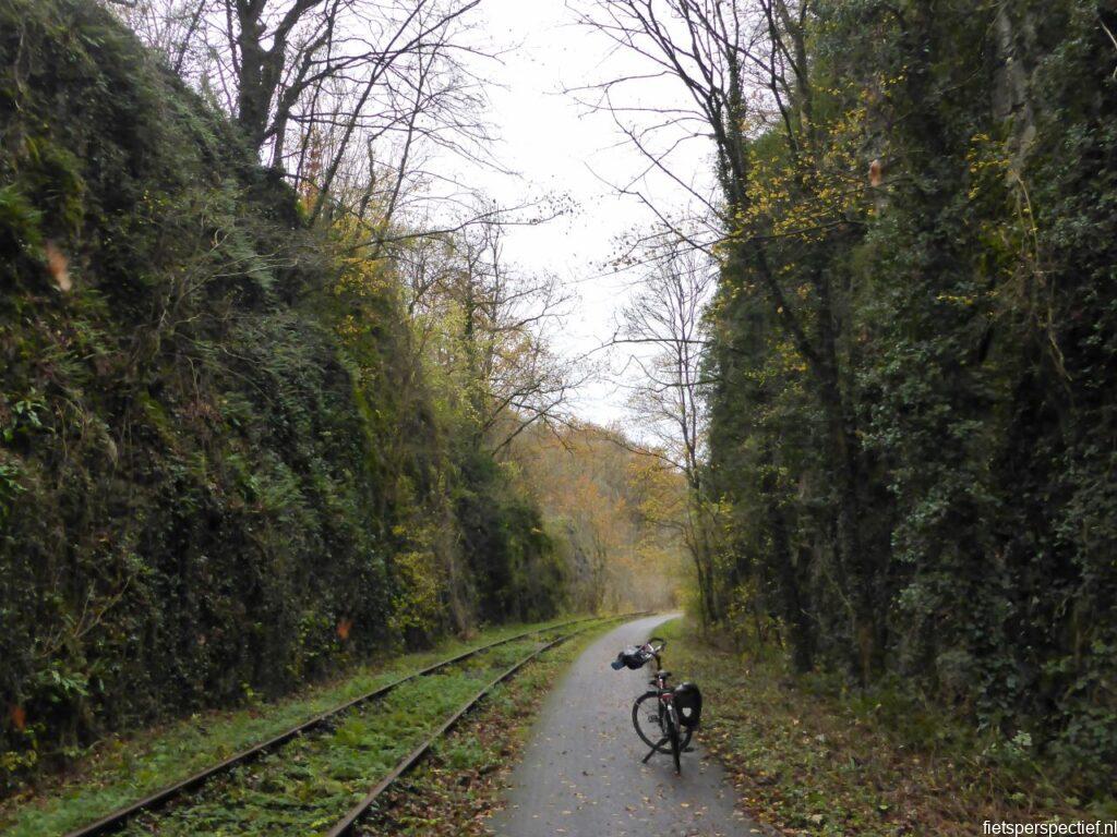 fietsen over oude spoorlijnen in België