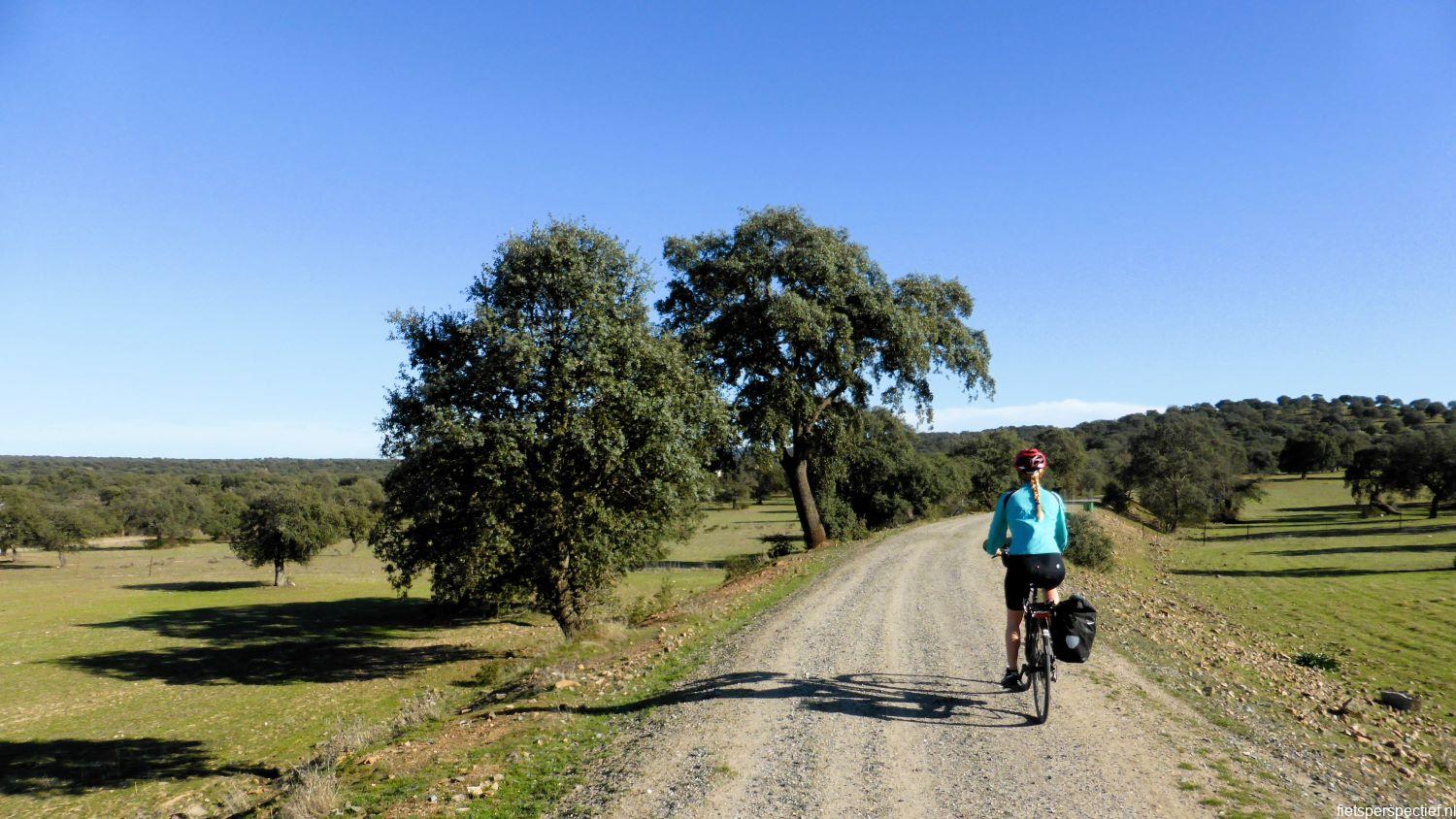 fietsen in Andalusië Penaroya