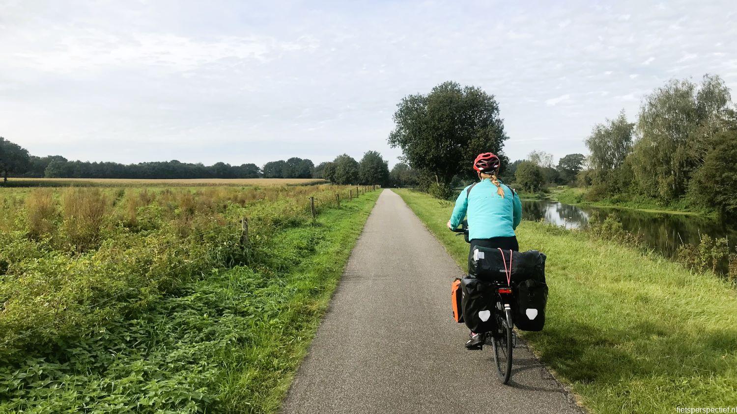 knooppunten fietsroute langs de regge