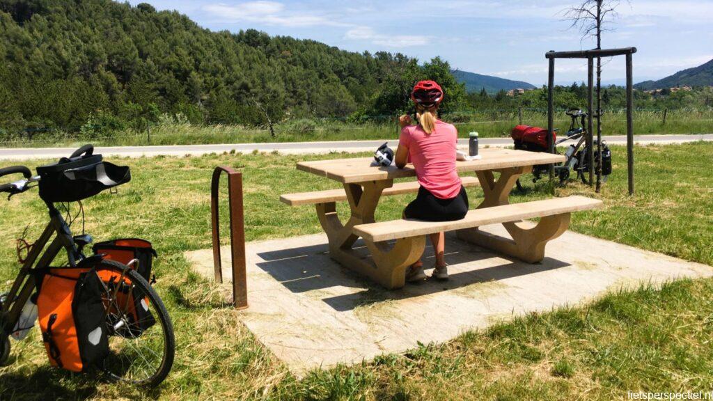 vlak fietsen zuid-frankrijk