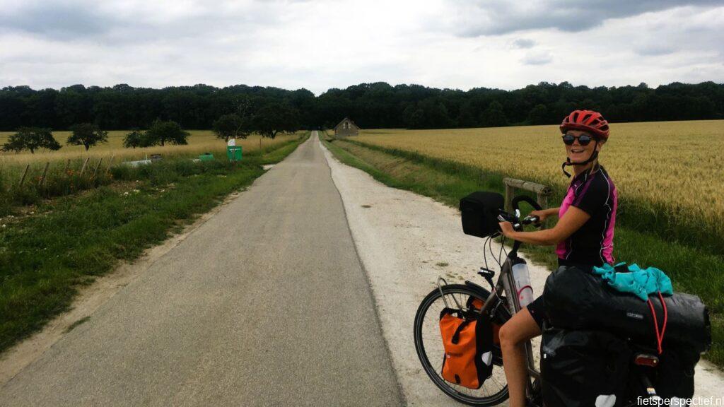 vlakke fietsroutes in Frankrijk