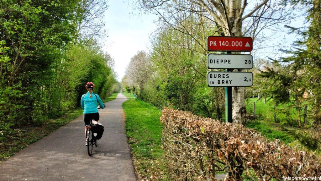 fietsen in Normandië
