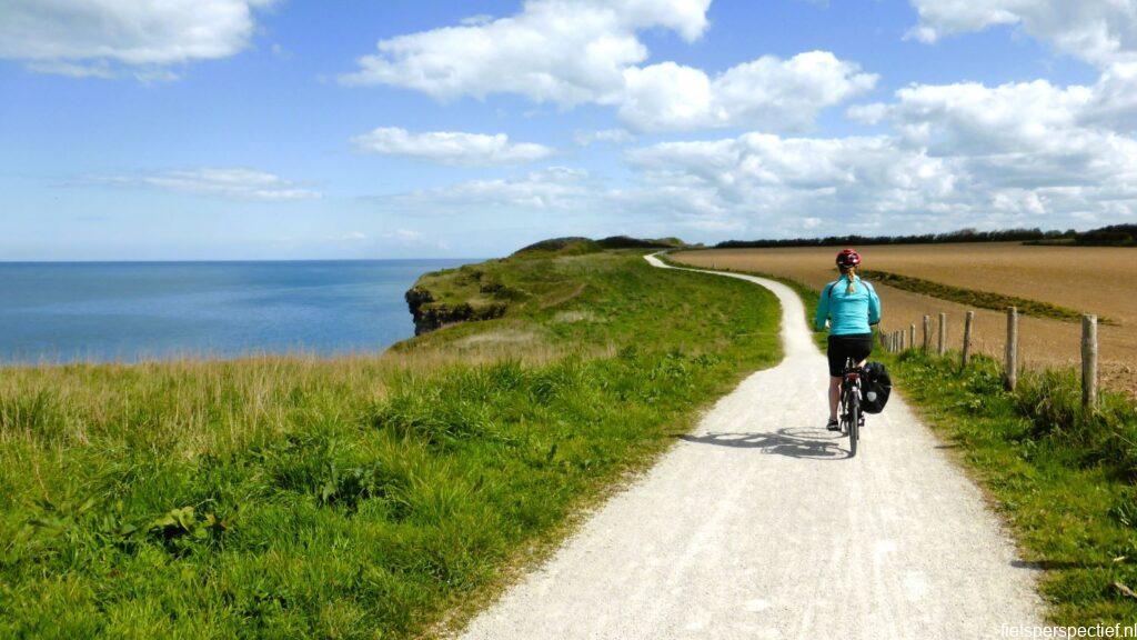 fietsen normandië kust