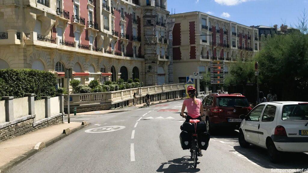 fietsroute biarritz